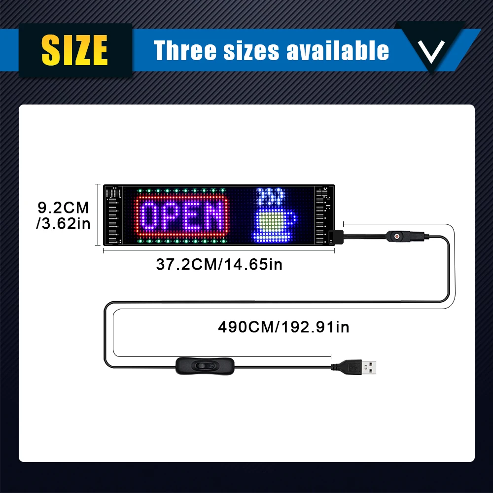 YT64 9.2X37.2cm