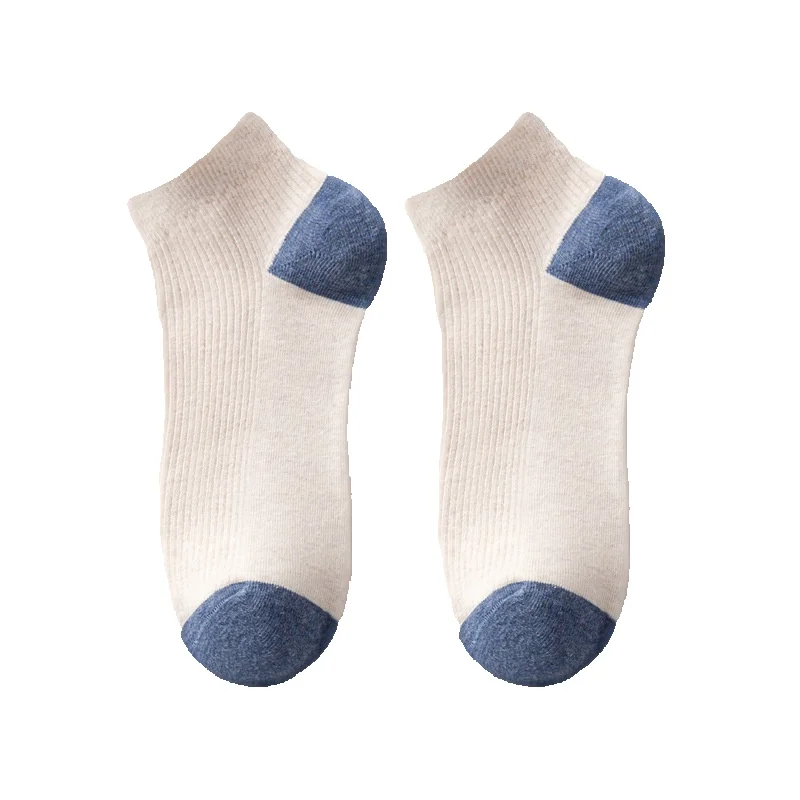 Calzini da uomo deodoranti a tubo corto in cotone pettinato 2025e Pure Summer_voghion.com