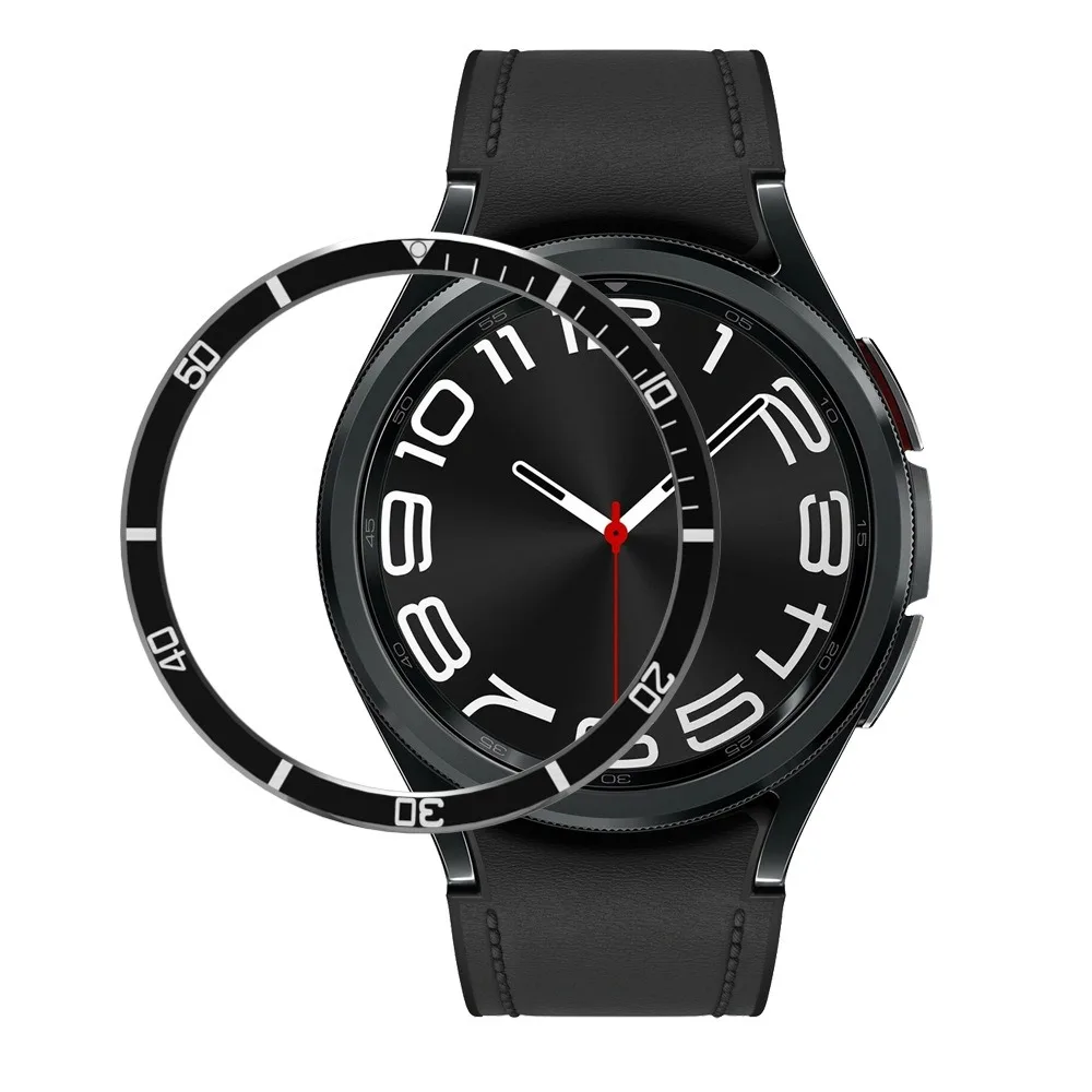 Premium Stainless Steel Compass Metal Bezel Watch Protector Ring