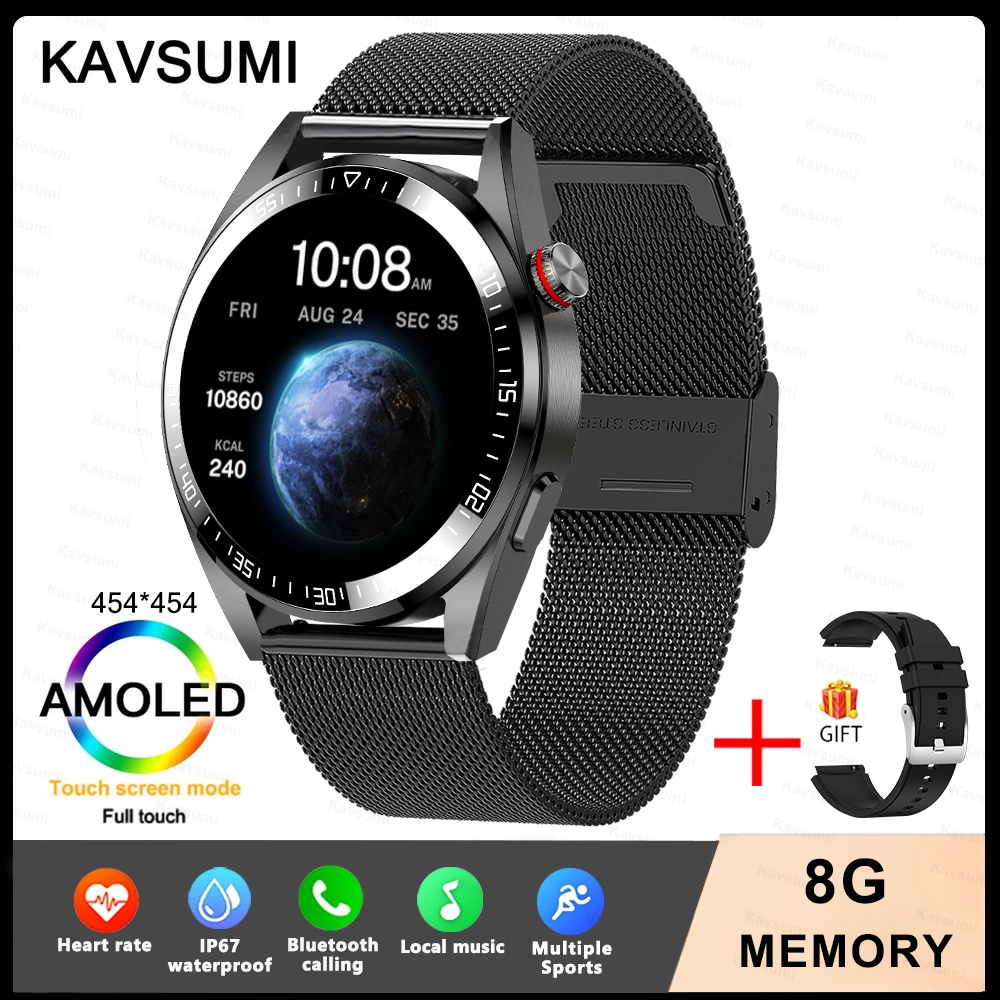 Suministro Al Por Mayor Nuevo Reloj Inteligente Para Hombre GPS Pista  Reproductor De Música Local 454*454 Pantalla AMOLED Bluetooth Llamada  Deportes Hombre Smartwatch De Mcsoul, 66,95 €