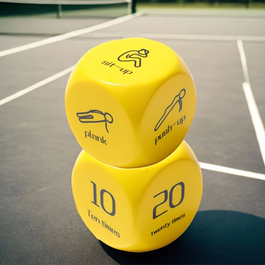 2Pcs Fitness Dice Sports 1