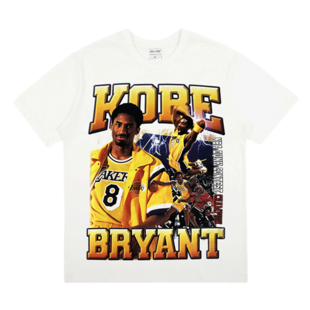 T-shirt Vintage Oversize Kobe Bryant, Blanc, Taille M, Neuf Avec étiquettes