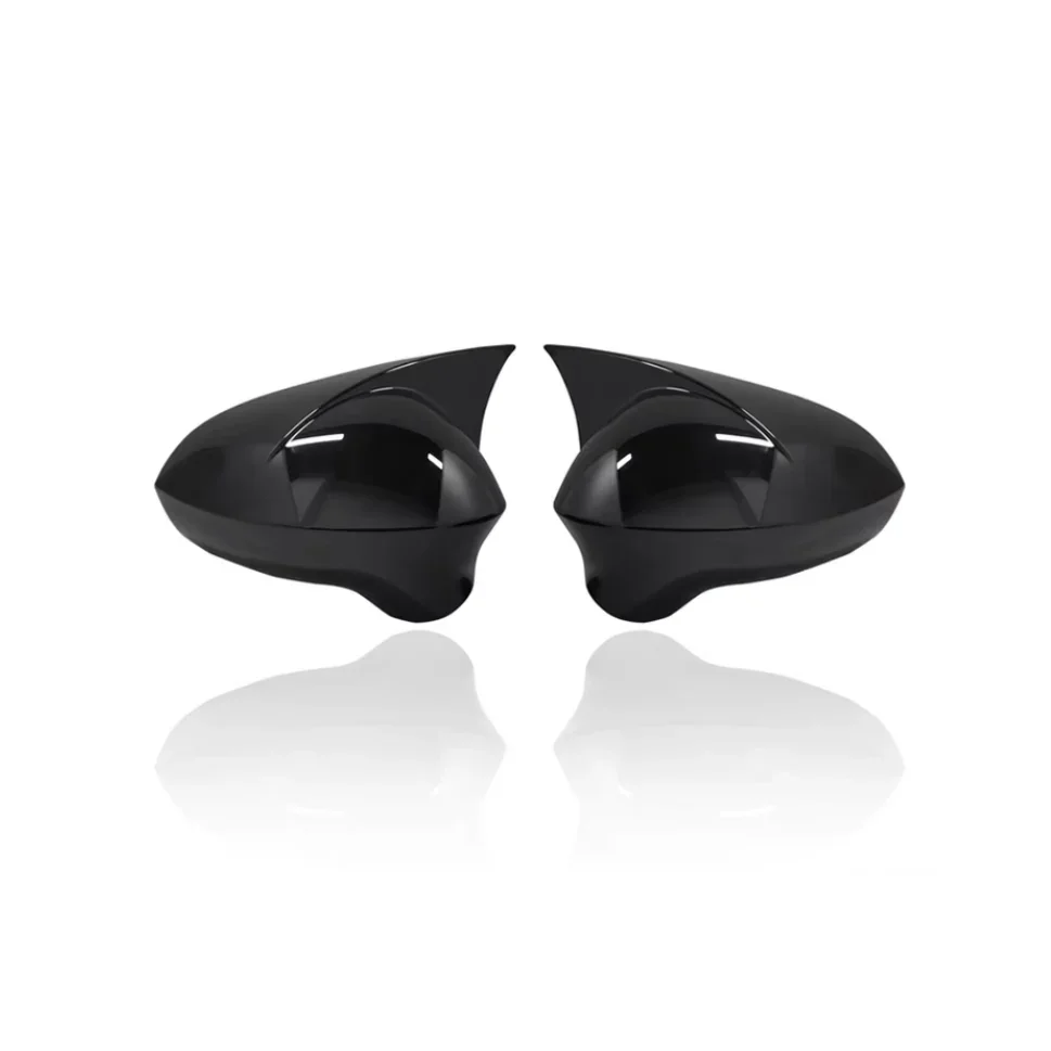 Copertura Specchietto Retrovisore Per Seat Ibiza 2008-2017: Bianco Lucido, Protezione ABS Sinistro/destro
