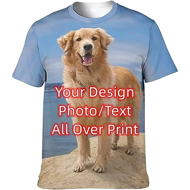 Custom Photo Printed T Shirts