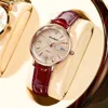 POEDAGAR Exquisite Ladies Watch Luxury Fashion Ultra-thin Leather Belt Waterproof Luminous Quartz Women Wristwatch Female Clocks 2