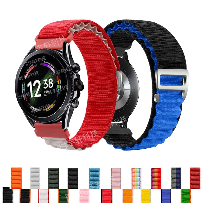 Cinturino In Nylon Da 22Mm Per Fossil Gen 6 44Mm Smart Watch Band Bracciale Per Fossil Gen 5 5E/Lte 45Mm/Carlyle Hr/Julianna Watchband