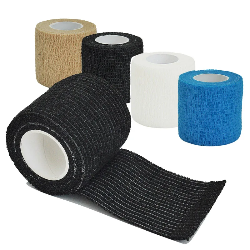 Kinesiology Tape Self Adhesive Elastic Bandage Sports Tattoo Breathable Cohesive For Injury Finger Wrist Ankle