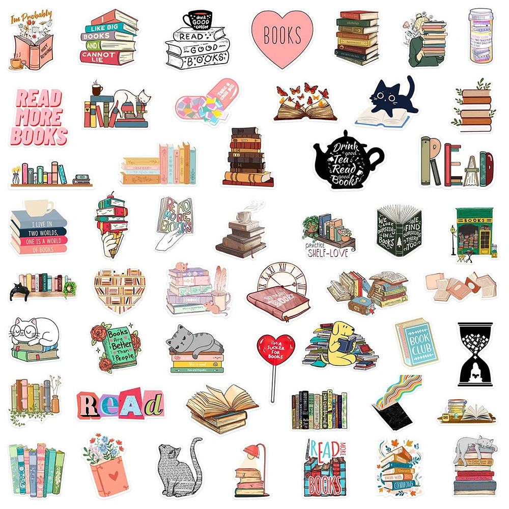 Diary Stickers 10/30/50PCS Aesthetic DIY Scrapbook Notebook Phone Laptop Luggage Stationery Graffiti Sticker Toys