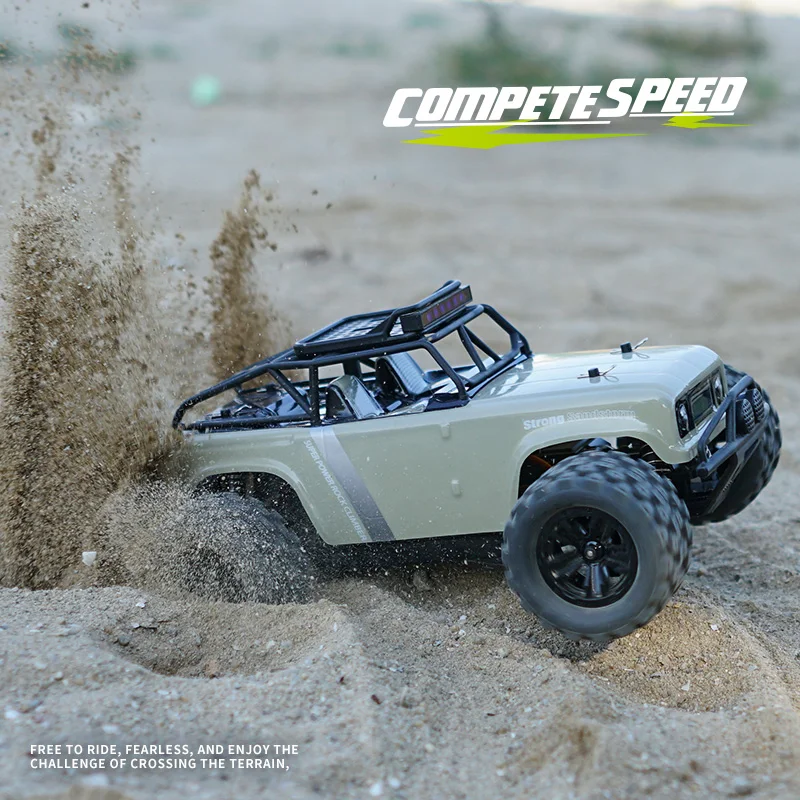 1:18RC 2.4G four-wheel drive drift full scale 380 motor metal gear racing high speed remote control off-road vehicle 5