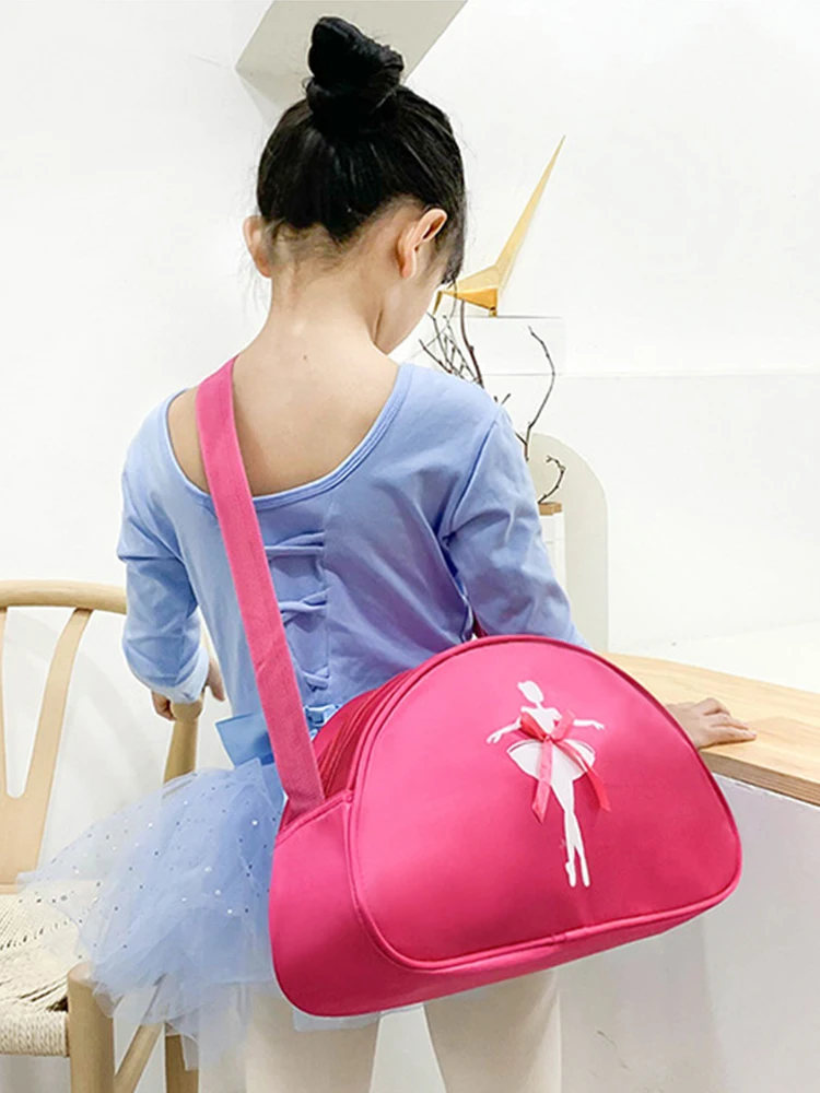 

wholesale Children's Dance bag New children's single shoulder dance backpack Latin Ballet schoolbag Girls Princess dance bag