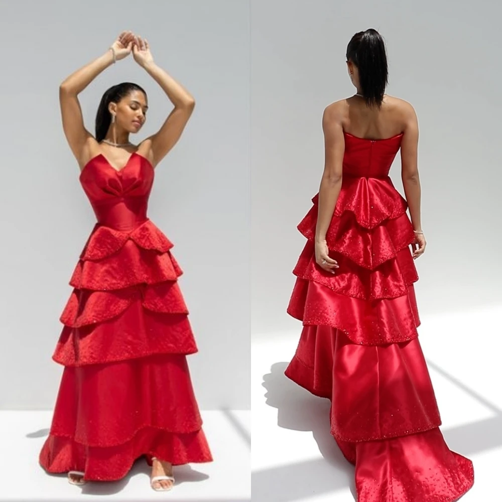 

Retro Sweetheart Ball Gown Sweep/Brush Quinceanera Dress Rhinestone Satin Formal Occasion Ladies For Special فسات