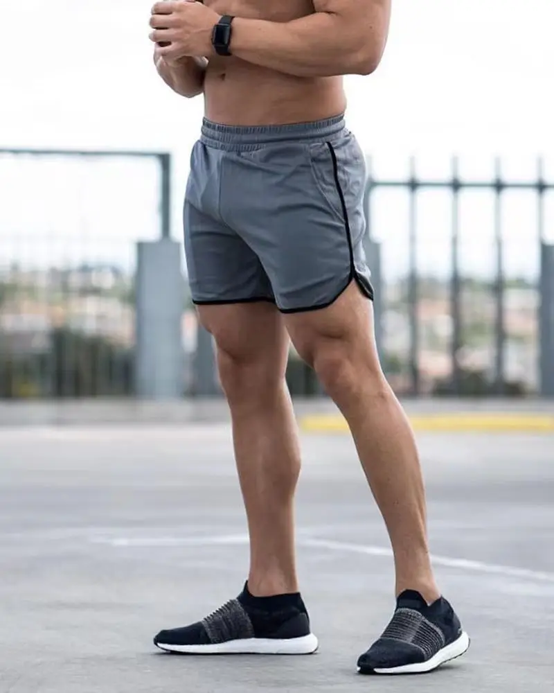 Hot Selling Men Running Shorts Sports Jogging Fitness Breathable Mesh Shorts Men Training Quick Dry Gym Sport Short