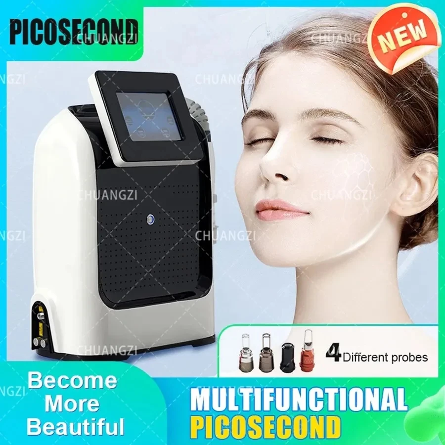 

755NM 532NM 1064NM Elight IPL RF Nd Yag Laser Beauty Items Freckle Machine Hair Tattoo Removal Equipment