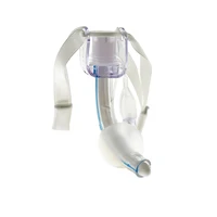 BamuCare 1PC Tracheostomy Tube Medical Grade PVC EO Sterilized Disposable Standard Tracheostomy Tube with Cuff 1