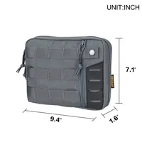 EXCELLENT ELITE SPANKER Tactical EDC Pouch Outdoor Waist Pack Hunting Bags Molle Tools Bag Solid Zipper Pouches 2