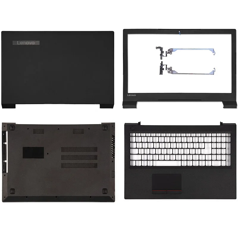 

NEW For Lenovo V110-15ISK V110-15 Series Laptop LCD Back Cover Front Bezel Hinges Palmrest Bottom Case A B C D Cover Black