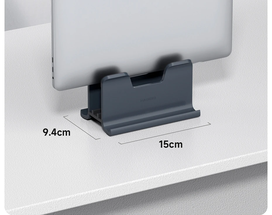 habibis vertical portátil suporte ajustável gravidade desktop dobrável notebook suporte para macbook superfície