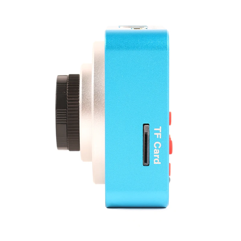 60MP 4K FHD 1080P 60FPS HDMI USB 비디오 현미경 카메라 돋보기 100X 130X 180X 500X C 마운트 렌즈 납땜 수리용