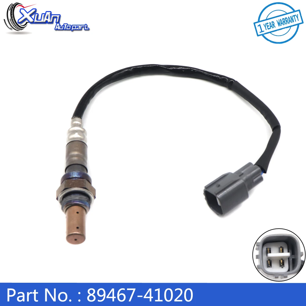 

XUAN 4 Wires Upstream Air Fuel Ratio Lambda O2 Oxygen Sensor 89467-41020 for Toyota Avalon Camry RAV4 Sienna Solara Lexus ES300