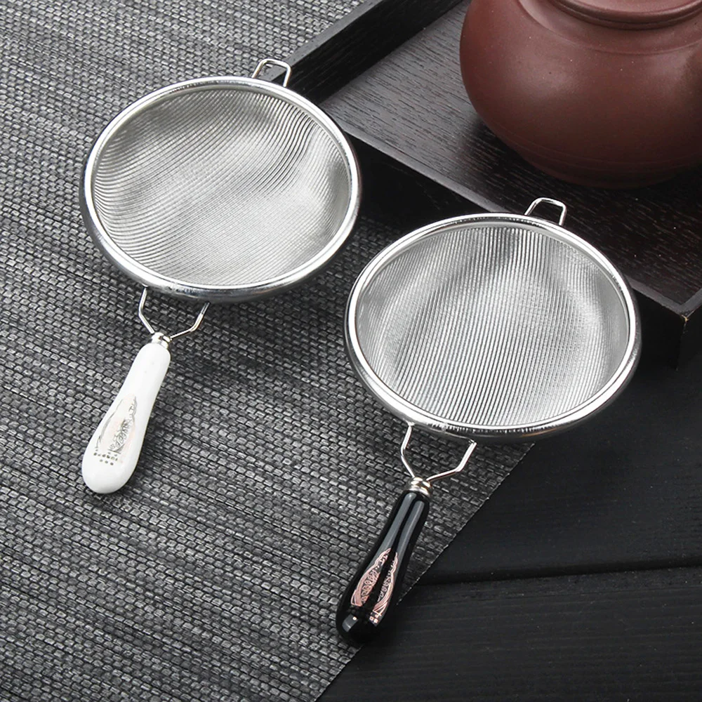 Reusable Herbal Teaware Loose Leaf Strainer Mesh Coffee Filter Tea Strainer Tea Infuser Filter Tool