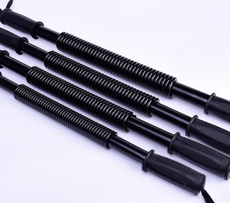 Arm Strength Trainer Fitness arm force device black spring home arm force bar chest expander fitness equipment grip bar