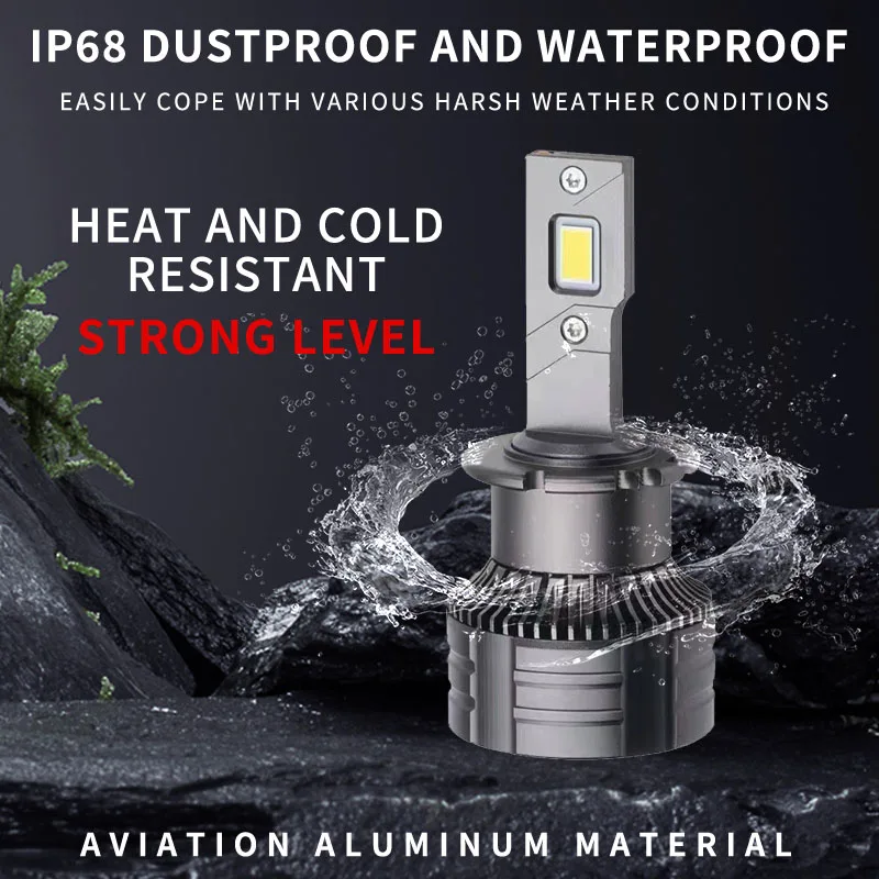 D2S D3S LED Car Headlight 70W 12000LM Auto lamps D1S D4S D5S D8S 12V Lights Replace Original Vehicle Xenon Bulbs CANbus No Error