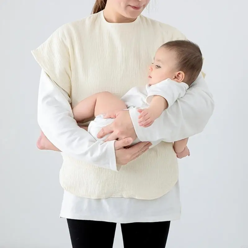 Essential Newborns Nursing Cover Cotton Gauze Feeding Apron Wearable for Breastfeeding Comfort and Privacy Protections