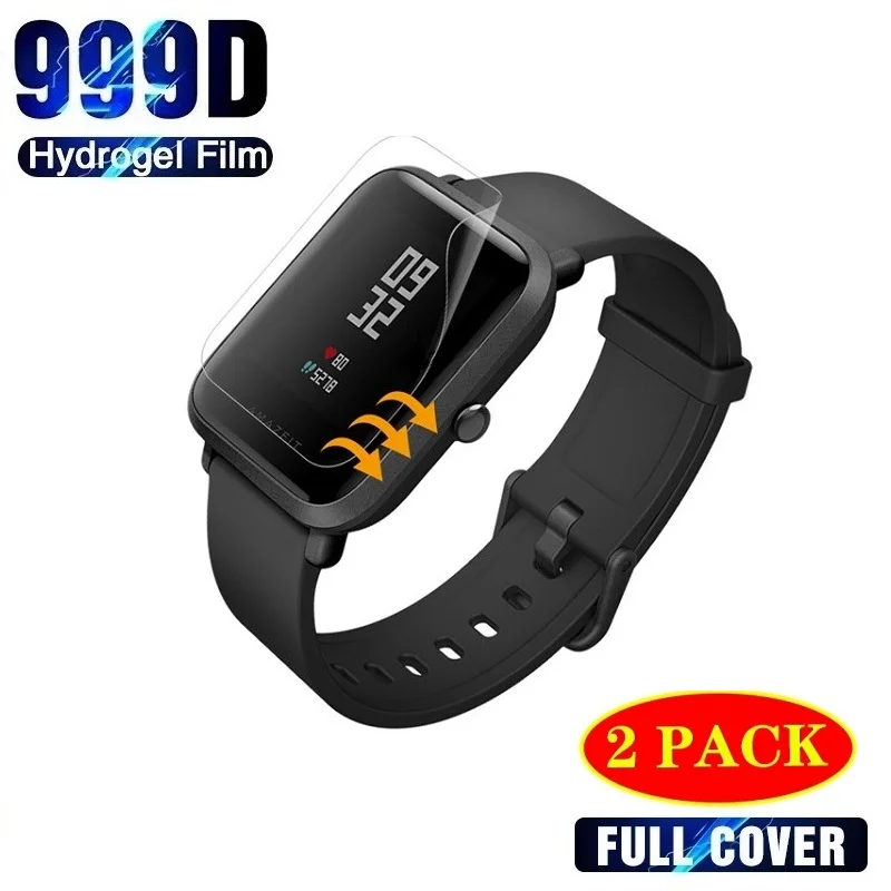 2x Full Screen Protector for Amazfit Bip S Lite (Not Glass) 2020 Hydrogel Film Foil |