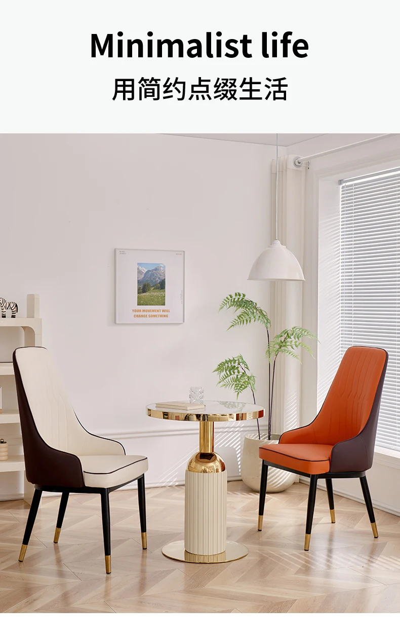 Cheap Designer Coffee Table Luxury Modern White Industrial Coffee Table Round Clear Simple Minimalist Metal Couchtisch Furniture