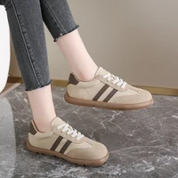 Women's Shoes Autumn New Fashion Casual Shoes College Style Wide Toe Soft Comfortable Flat Shoes Outdoor Casual Sports Shoes 5
