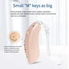 2024 NWE Rechargeable Digital Hearing Aid Adjustable Tone  Best Sound Amplifier Portable Deaf Elderly BTE Hearing Aids 1