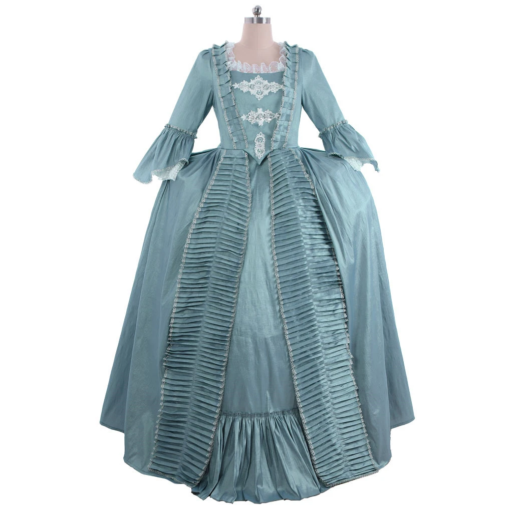 

Medieval Revolution Georgian Victorian Ball Gown Dress Costume 18th Century Rococo Dress Colonial Costume Marie Antoinette Dress