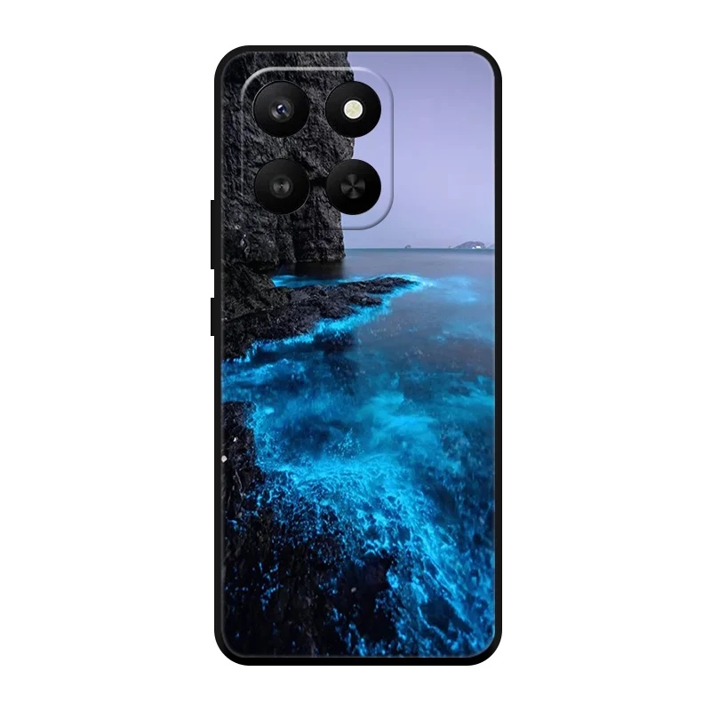 Elegant Black Matte Slim TPU Phone Case - Stylish and Protective Shell