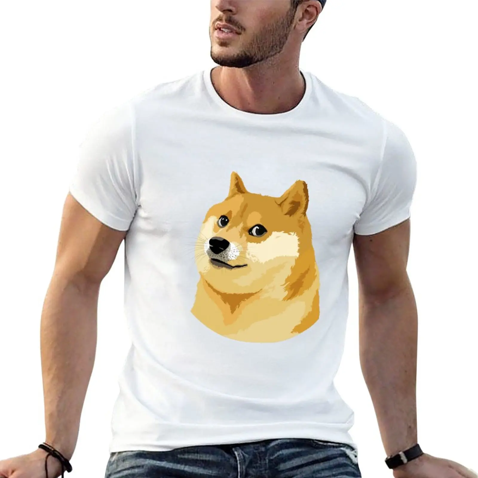 

Doge Dog T-Shirt customized t shirts man clothes korean fashion t shirts for men cotton
