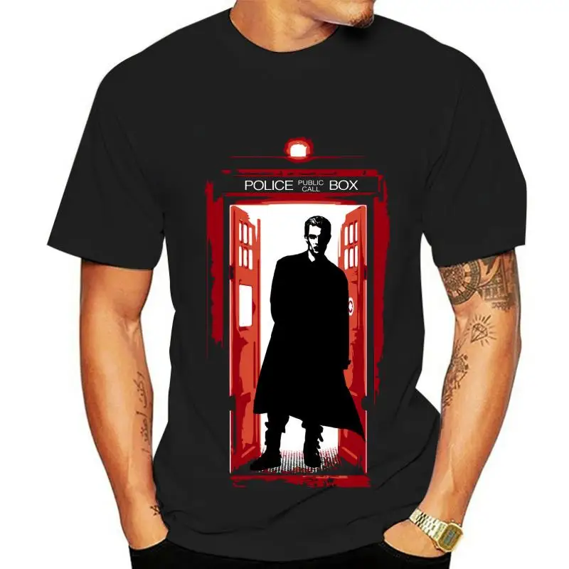 Bloody Spike William Buffy Vampire Slayer Tardis T-Shirt Fn9801 Harajuku Tee Shirt