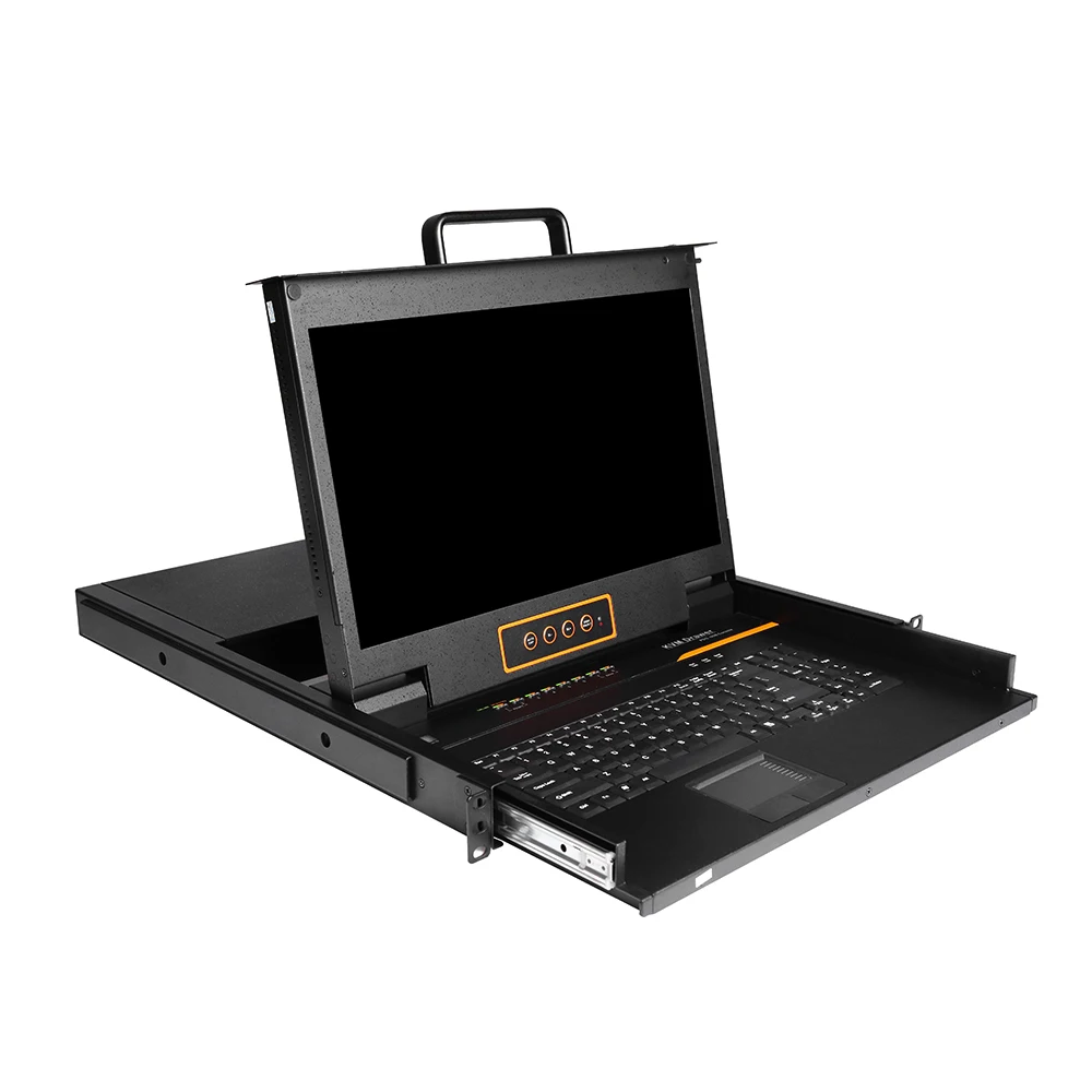 

Factory Direct Sale 17.3" 8 Port Fhd Rackmount Lcd Kvm Console Vga Interface XW1708