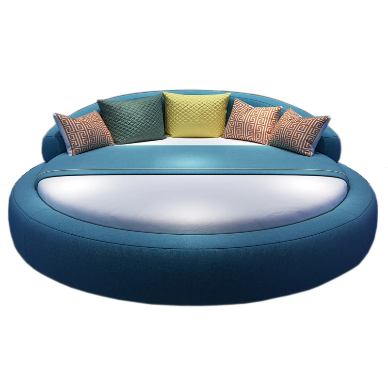 

Большая круглая кровать детская круглая тканевая кровать
