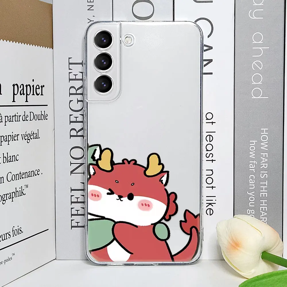 Cute Dinosaur Couple Paired Phone Case for Samsung Galaxy S25 S24 S23 FE S22 Plus S21 Ultra Transparent Lovers Cover Fundas Capa 6 Cute Dinosaur Couple Paired Phone Case for Samsung Galaxy S25 S24 S23 FE S22 Plus S21 Ultra Transparent Lovers Cover Fundas Capa – Bild 6