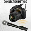 UHF Wireless XLR Transmitter Receiver Mic Head Kit Rechargeable Mic Adapter Wireless Guitar Transmitter Receiver 3