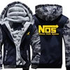NOS Nitrous Oxide Systems Hoodies Men Coat Winter Warm Fleece NOS Nitrous Oxide Sweatshirts Jacket 3