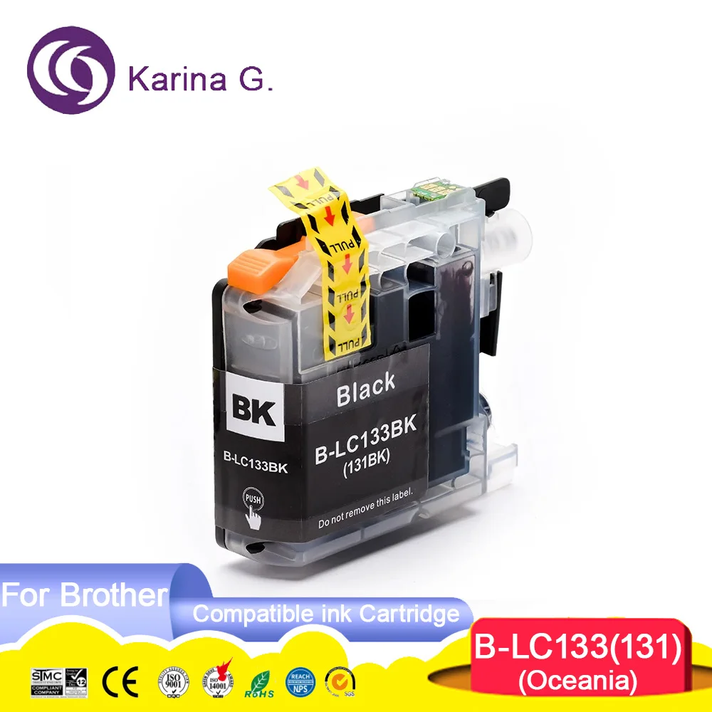 LC133 LC 133 LC-133 LC 131 Premium Compatible Color Inkjet Ink Cartridge for MFC