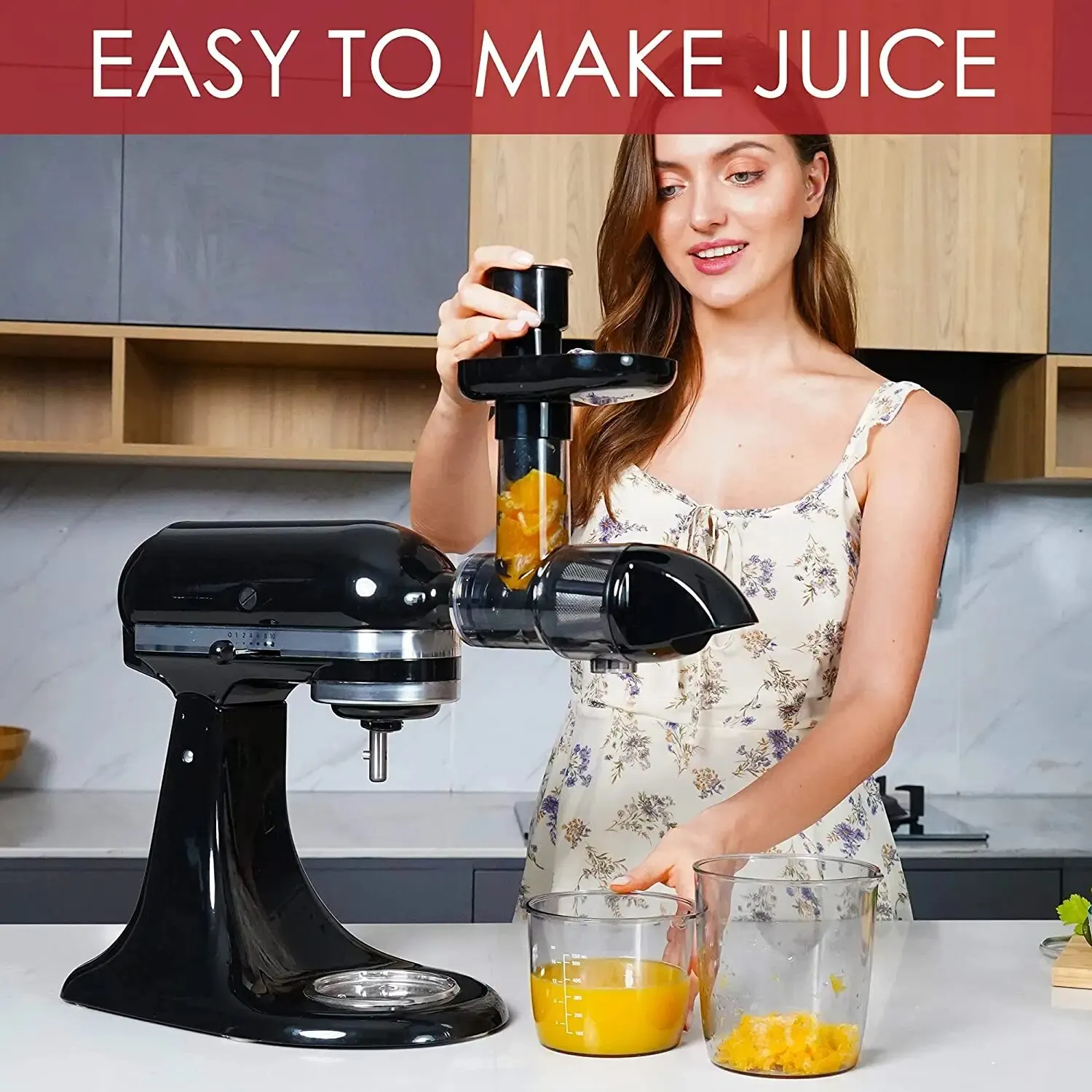 Masticating Juicer Attachment for KitchenAid All Models Stand Mixers Masticating Juicer Slow Juicer Attachment for KitchenAid fruit juicer,juice squeezer