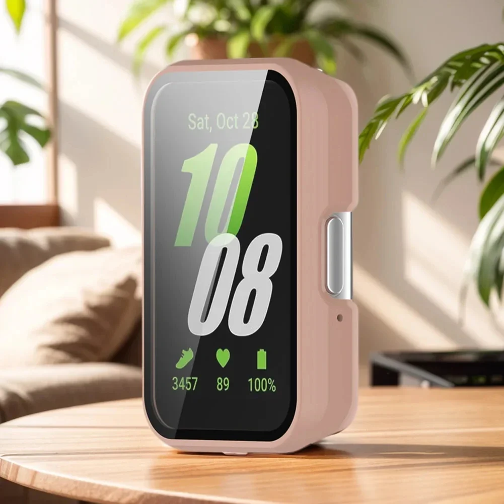 حافظة ساعة متوافقة مع هاتف Samsung Galaxy Fit3، غط...