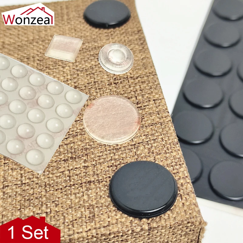 Silicone Self Adhesive Buffer Pads Silicone Furniture Pads Rubber