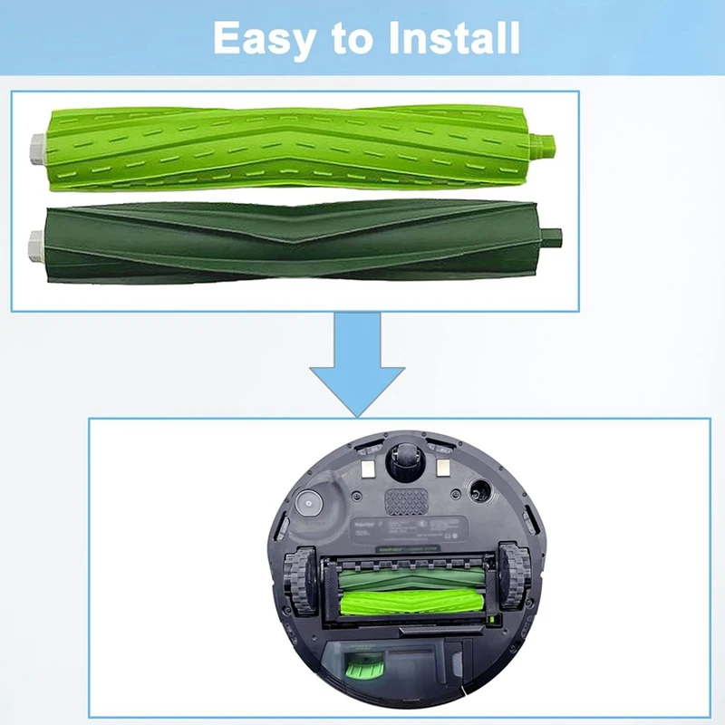 Spazzola a rullo in gomma per Irobot Roomba serie EIJ E5 E6 E7 I3 I3+ I4 I4+ I5 I6 I6+ I7 I7+ I8 I8+ J6+ J7 J7+ Pezzi di ricambio - immagine 5