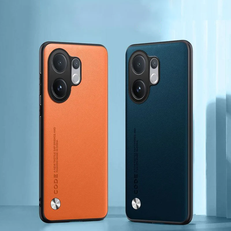 Elegant PU Leather Phone Case with Silicone Protection and Matte Finish
