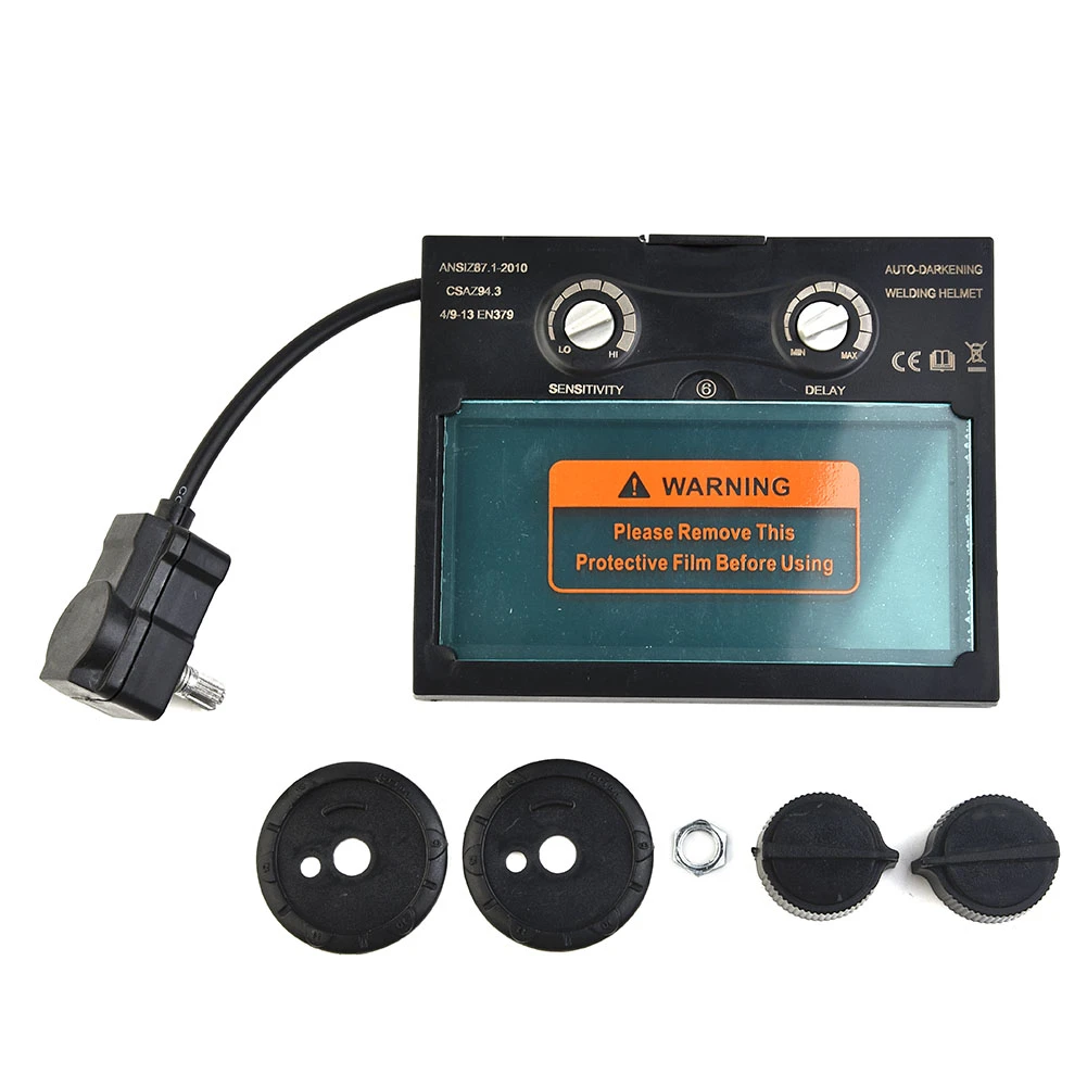 Auto Dimming Welding Helmet Lens Solar Pro Auto Darken Welding Helmet