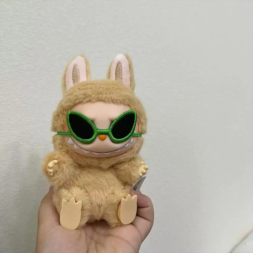17cm Mini Plush Doll'S Clothes Outfit Accessories For Korea Kpop Exo Labubu Idol glasses sunglasses Clothing Gift 6