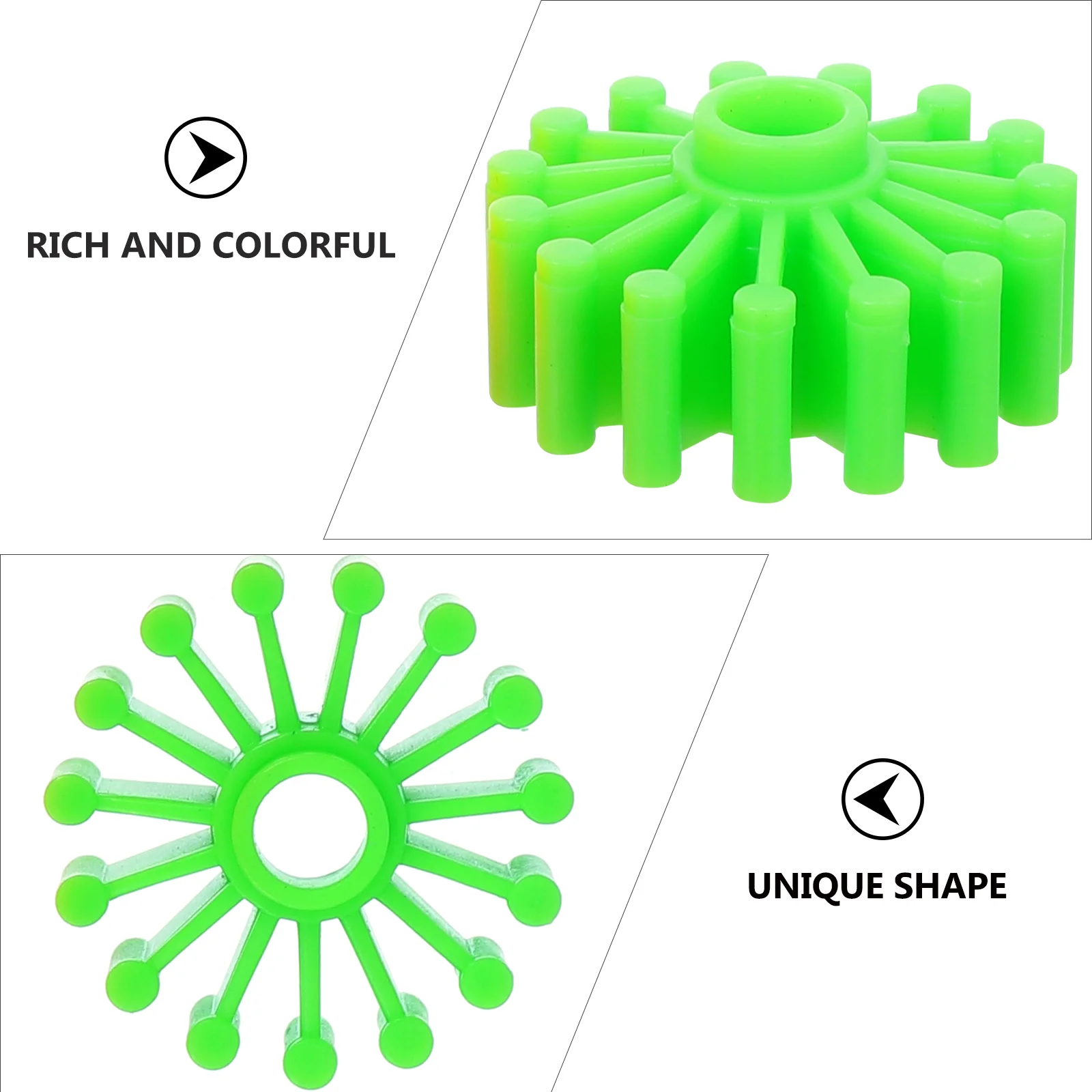 Grain Gear Blocks Toddler Puzzle Building Kit Interlocking Toys Gears Abs Preschool Gifts Early Educational Kids