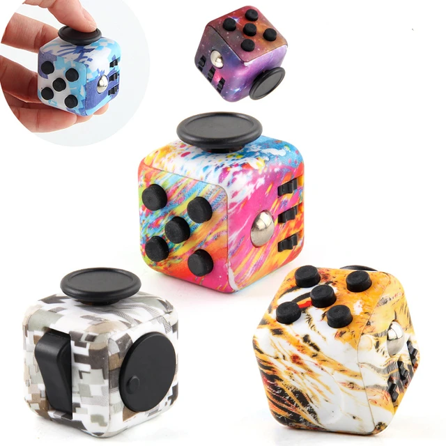Stress Cubes Decompression Dice Cubes AntiStress Cubes Relief Toy Desk Cubo Finger Anxiety Autism Sensory Toys For Aldult 18 3